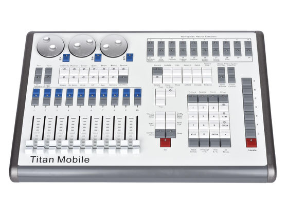 Lighting DMX Console 2 Channels Command Wing With MIDI Time Code Function