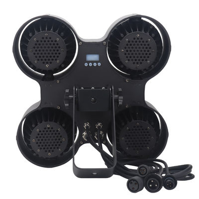 220V Zoom Moving Head Light 4 Eye Waterproof Spectator Lights