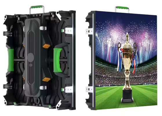 500x500mm Indoor LED Display Screen Curve Linking Hard Link Magnitic Maintanence