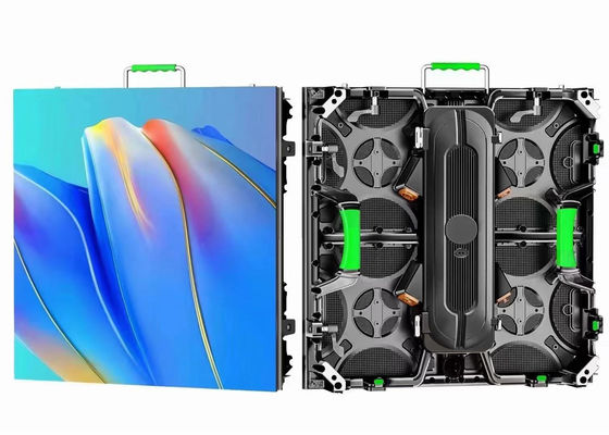 500x500mm Indoor LED Display Screen Curve Linking Hard Link Magnitic Maintanence