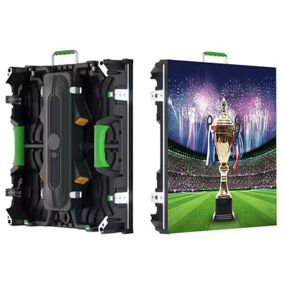 1920hz P2.604 Indoor Rental LED Screen 500*500 LED Panel Display Hard Link Curve Lock