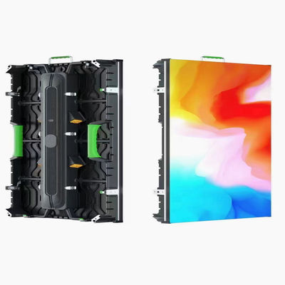3840hz Rental LED Screen Aluminum Cabinet P2.976 500*500 Indoor Front Fixing Hard Link Curve Lock