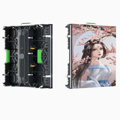 LED Screen Rental  Die Casting Aluminum Cabinet P2.976 Indoor 500*500 Front Fixing 3840hz Hard Link Hub Curve Lock