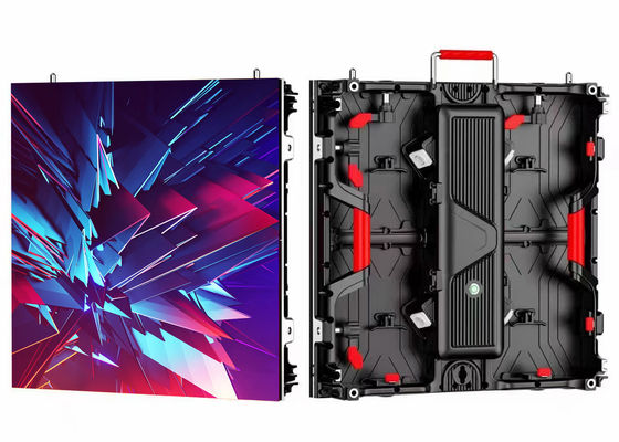 LED Screen Rental  Die Casting Aluminum Cabinet P2.976 Indoor 500*500 Front Fixing 3840hz Hard Link Hub Curve Lock