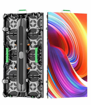 P3.91 Outdoor 500*1000 LED Screen Curve Linking Curve Lock Magnitic Front Maintanence 3840Hz 220v 110v