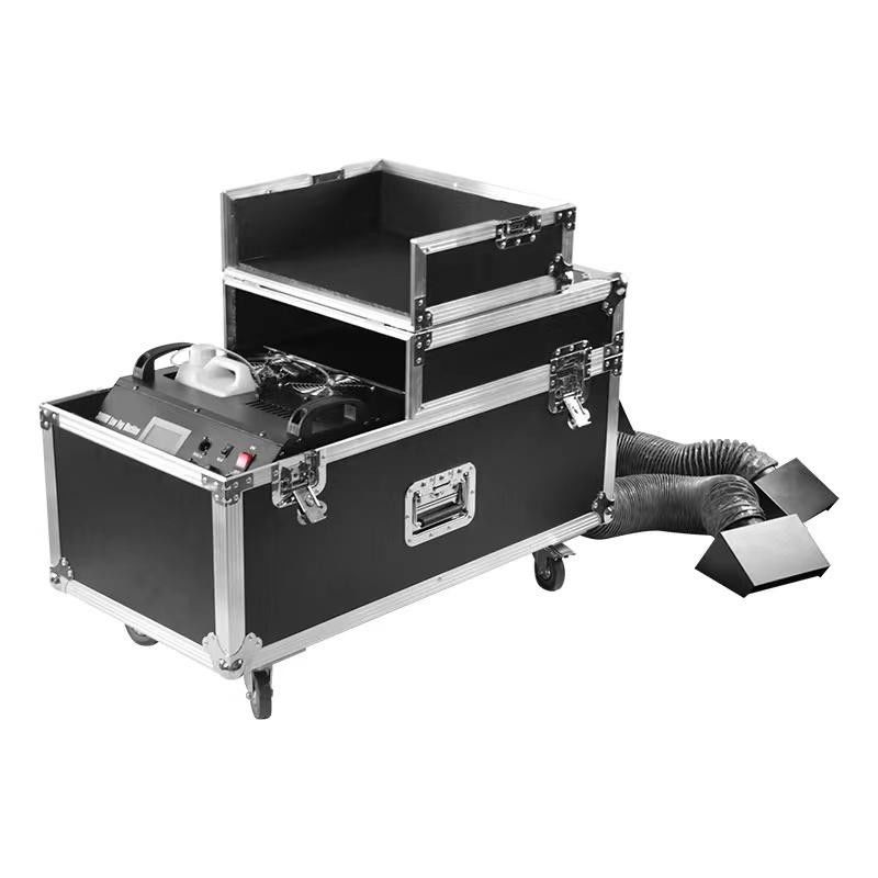 DMX512 Stage Mist Machine Remote Control 3000w 2 Tubes Fog Machine On Stage