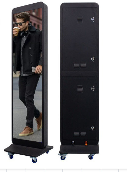 1500mm Wifi Control Poster LED Display Aluminum 960*1920 P2.5 Outdoor 1920hz