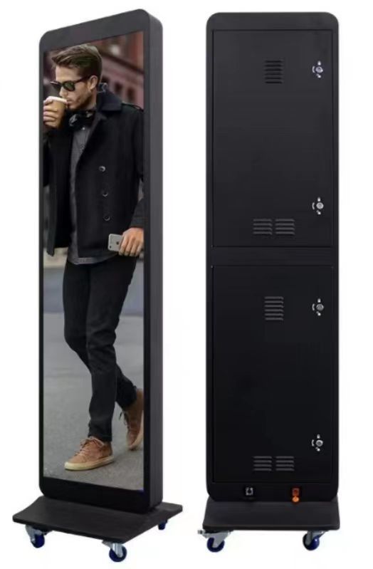 P2.5 Iron Cabinet LED Poster Screen Intelligent LED Display 640*1600 3840hz Indoor