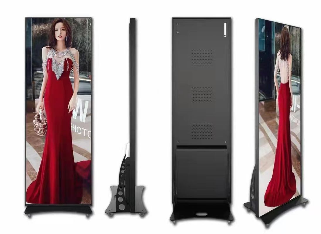 P2.5 640*1600mm 256*640 Pixels Smart LED Poster Screen LED Display Indoor 3840hz Screen